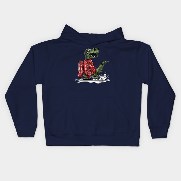 Wrong Size Kids Hoodie by Zascanauta